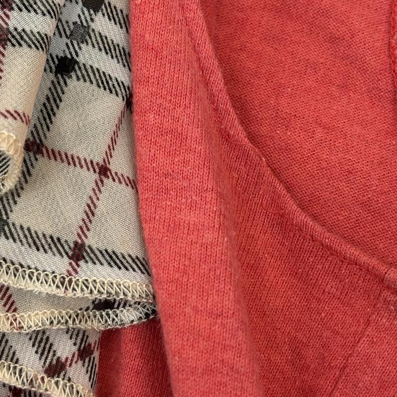 バーバリー・ブルーレーベル BURBERRY BLUE LABEL タンクトップ タンクトップ ノバチェック フリル ノースリーブ タンクトップ 36 レディース USED 古着 中古 50168253