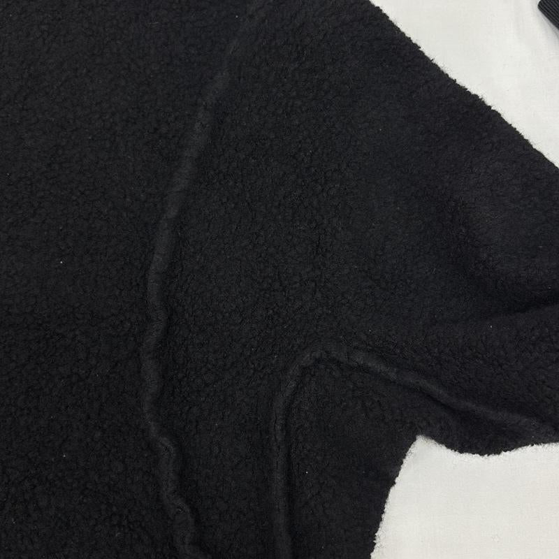 古着 USED トレーナー 長袖 MAINU マイヌ 起毛 ボアフリース スウェット トレーナー 311904 3 黒 / ブラック / black メンズ USED 古着 中古 50168257
