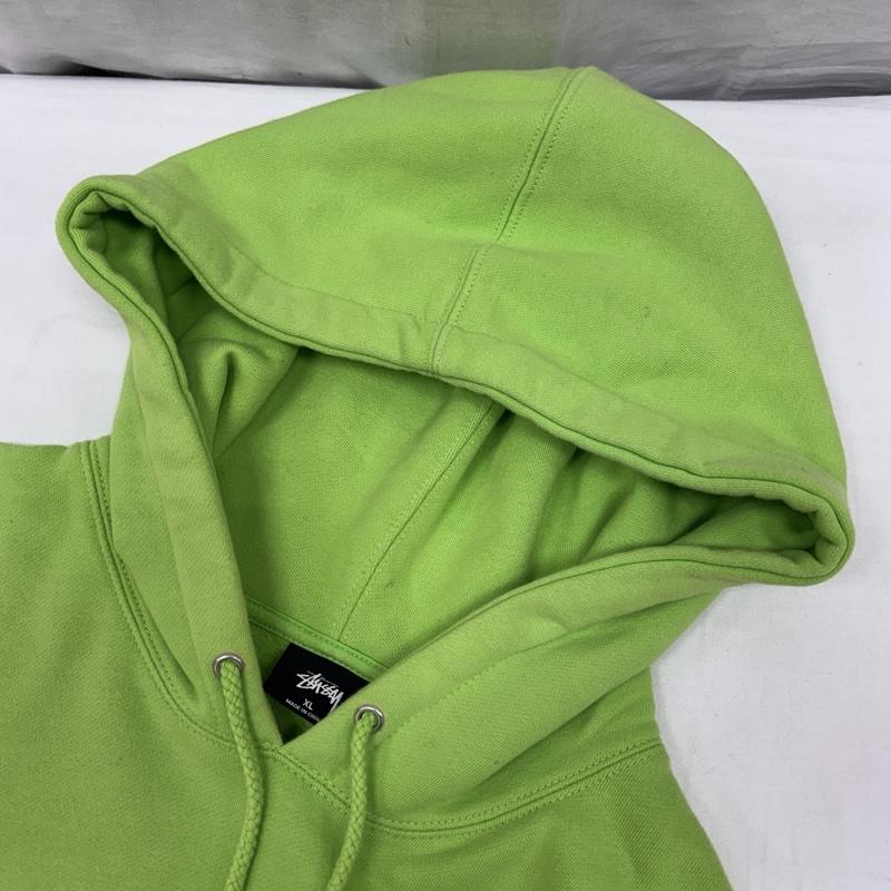 ステューシー STUSSY パーカー 長袖 ストックロゴ プルオーバー フーディ スウェット パーカー XL メンズ USED 古着 中古 50168258