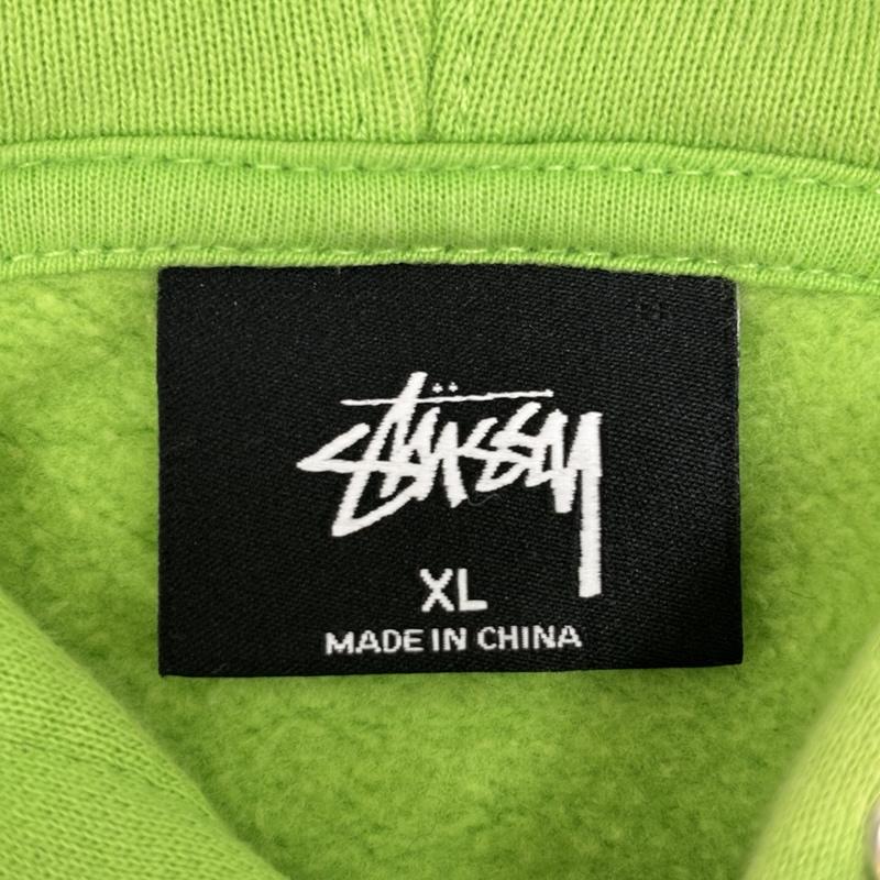 ステューシー STUSSY パーカー 長袖 ストックロゴ プルオーバー フーディ スウェット パーカー XL メンズ USED 古着 中古 50168258