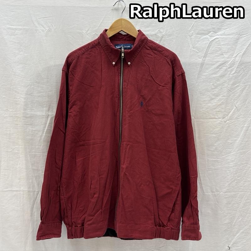 ラルフローレン RALPHLAUREN ジャケット、上着 ジャンパー、ブルゾン 90年代 ビンテージ BLAKE リメイク ボタンダウン ジップアップ シャツ ジャケット L メンズ USED 古着 中古 50168261
