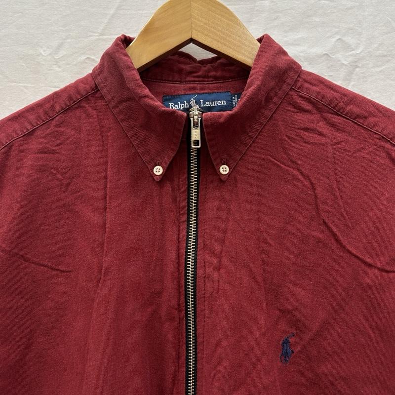 ラルフローレン RALPHLAUREN ジャケット、上着 ジャンパー、ブルゾン 90年代 ビンテージ BLAKE リメイク ボタンダウン ジップアップ シャツ ジャケット L メンズ USED 古着 中古 50168261