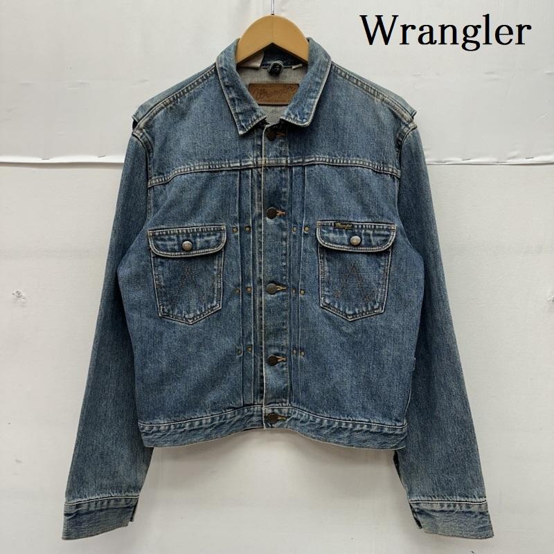 ラングラー Wrangler ジャケット、上着 ジャンパー、ブルゾン 11MJ デニム ジャケット M4757-28 L インディゴ / インディゴ / Indigo メンズ USED 古着 中古 50168262