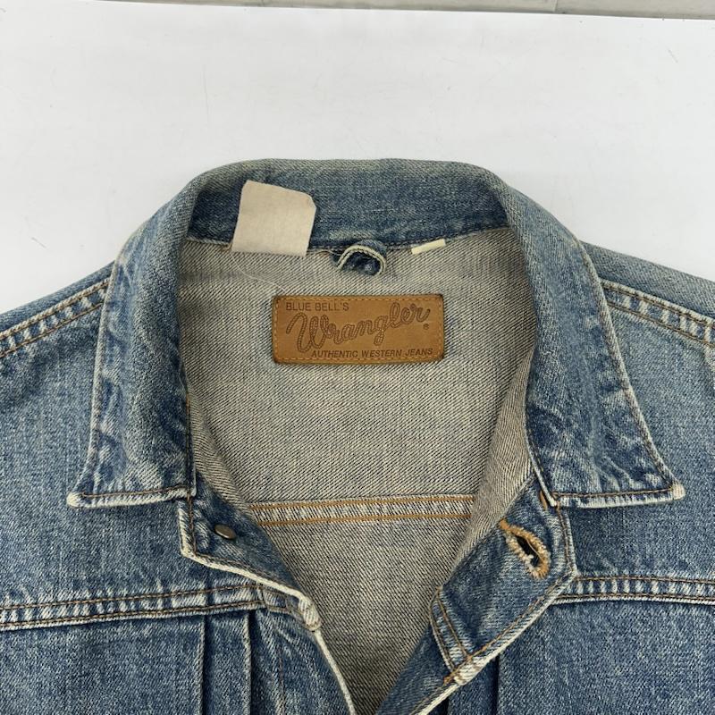 ラングラー Wrangler ジャケット、上着 ジャンパー、ブルゾン 11MJ デニム ジャケット M4757-28 L インディゴ / インディゴ / Indigo メンズ USED 古着 中古 50168262