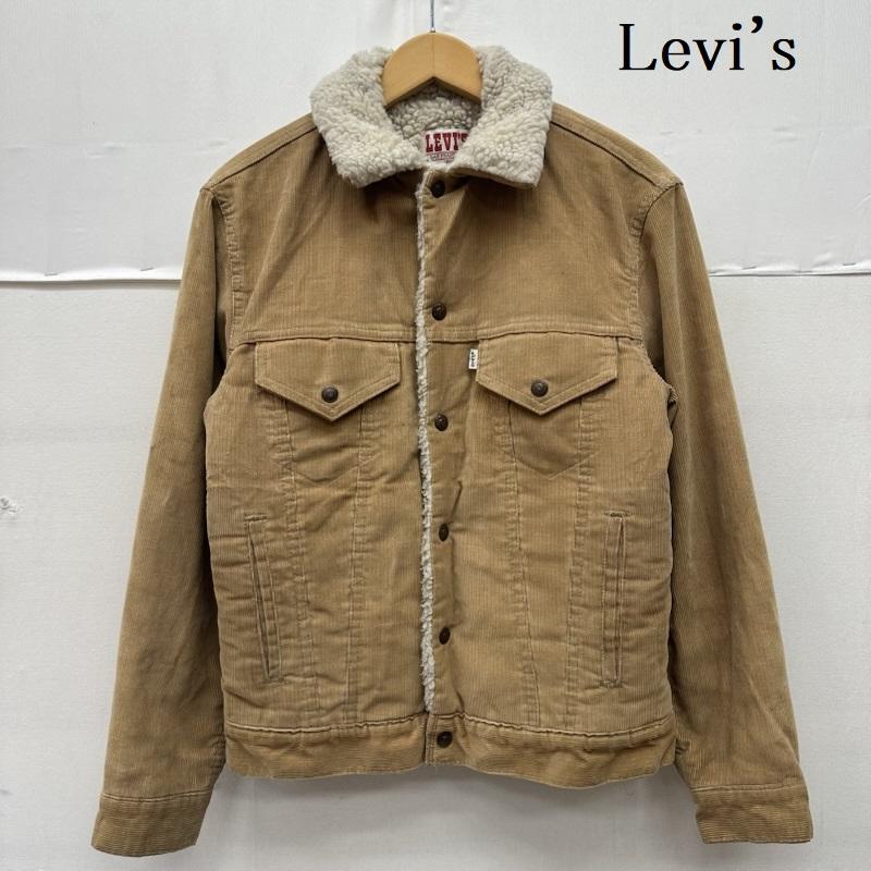 リーバイス Levi s ジャケット、上着 ジャンパー、ブルゾン 80s USA製 コーデュロイ ボア トラッカー ジャケット 70412 36 茶 / ブラウン / brown メンズ USED 古着 中古 50168264
