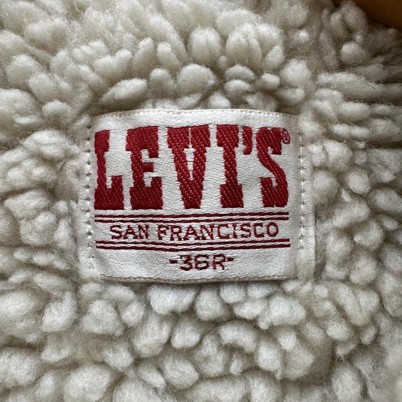 リーバイス Levi s ジャケット、上着 ジャンパー、ブルゾン 80s USA製 コーデュロイ ボア トラッカー ジャケット 70412 36 茶 / ブラウン / brown メンズ USED 古着 中古 50168264