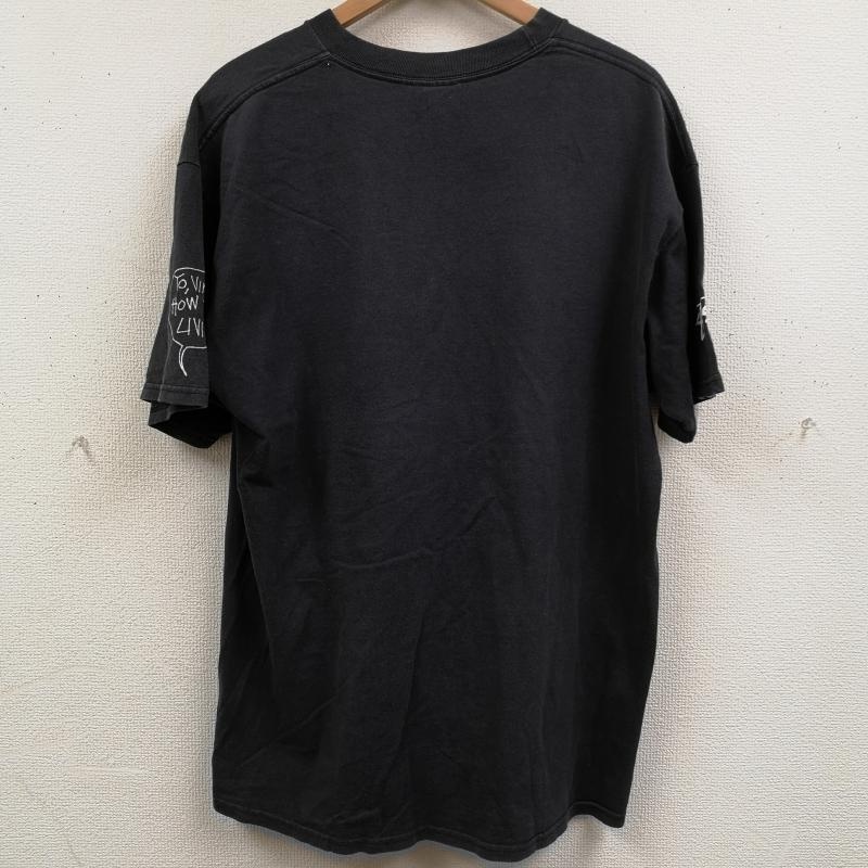 ステューシー STUSSY Tシャツ 半袖 90s 00s メキシコ製 OLD STUSSY YO, VINNY!! TEE プリント tシャツ L 黒 / ブラック / black メンズ USED 古着 中古 50168266