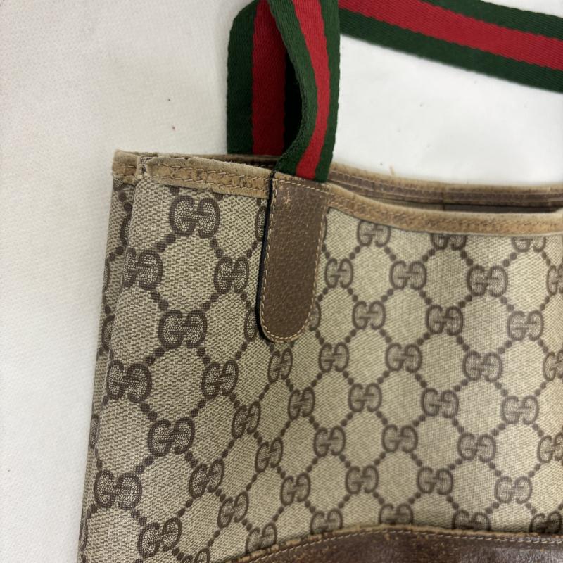 グッチ GUCCI トートバッグ トートバッグ オールドグッチ シェリーライン トートバッグ 39 02 0037 GGプラス ヴィンテージ レディース USED 古着 中古 50168267