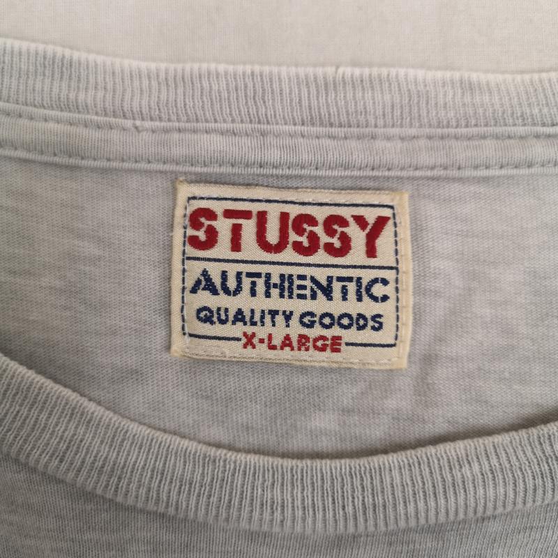 ステューシー STUSSY Tシャツ 半袖 90s USA製 OLD STUSSY Apple ロゴ Tシャツ カットソー S 緑 / グリーン / green メンズ USED 古着 中古 50168268