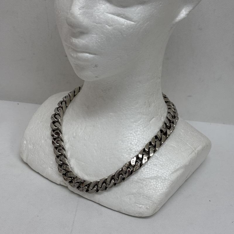 ルイヴィトン LOUIS VUITTON アクセサリー ネックレス、ペンダント コリエ チェーン リンクス ネックレス 喜平 M69987 銀 / シルバー / silver color メンズ USED 古着 中古 50168269