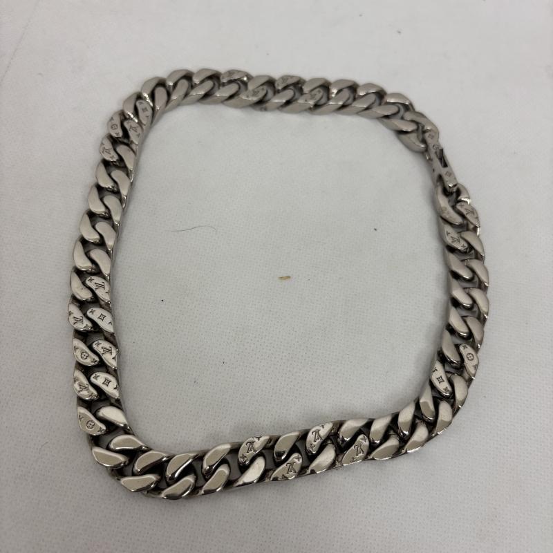 ルイヴィトン LOUIS VUITTON アクセサリー ネックレス、ペンダント コリエ チェーン リンクス ネックレス 喜平 M69987 銀 / シルバー / silver color メンズ USED 古着 中古 50168269