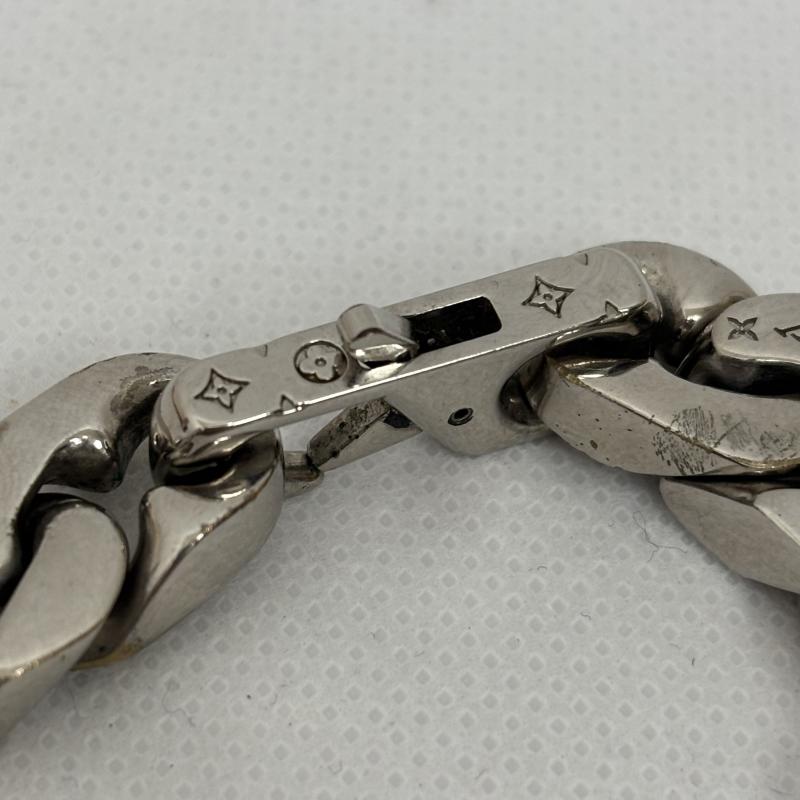 ルイヴィトン LOUIS VUITTON アクセサリー ネックレス、ペンダント コリエ チェーン リンクス ネックレス 喜平 M69987 銀 / シルバー / silver color メンズ USED 古着 中古 50168269