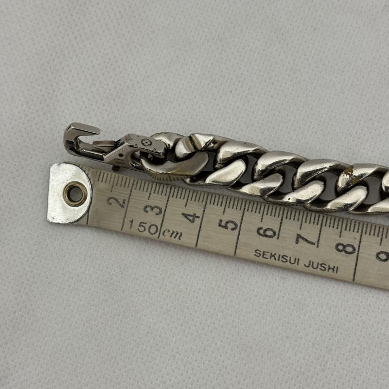 ルイヴィトン LOUIS VUITTON アクセサリー ネックレス、ペンダント コリエ チェーン リンクス ネックレス 喜平 M69987 銀 / シルバー / silver color メンズ USED 古着 中古 50168269