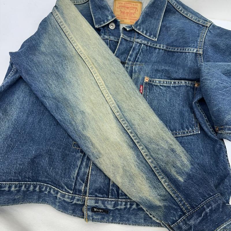 リーバイス Levi s ジャケット、上着 ジャンパー、ブルゾン 90s 71506XX 92年製 1st 大戦モデル デニム ジャケット J02 38 インディゴ / インディゴ / Indigo メンズ USED 古着 中古 50168270