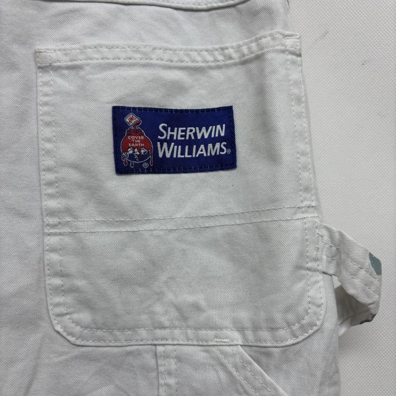ディッキーズ Dickies パンツ ワークパンツ、ペインターパンツ SHERWIN WILLIAMS シャーウィン ウィリアムズ コラボ ペインターパンツ 30インチ 白 / ホワイト / white メンズ USED 古着 中古 50168272