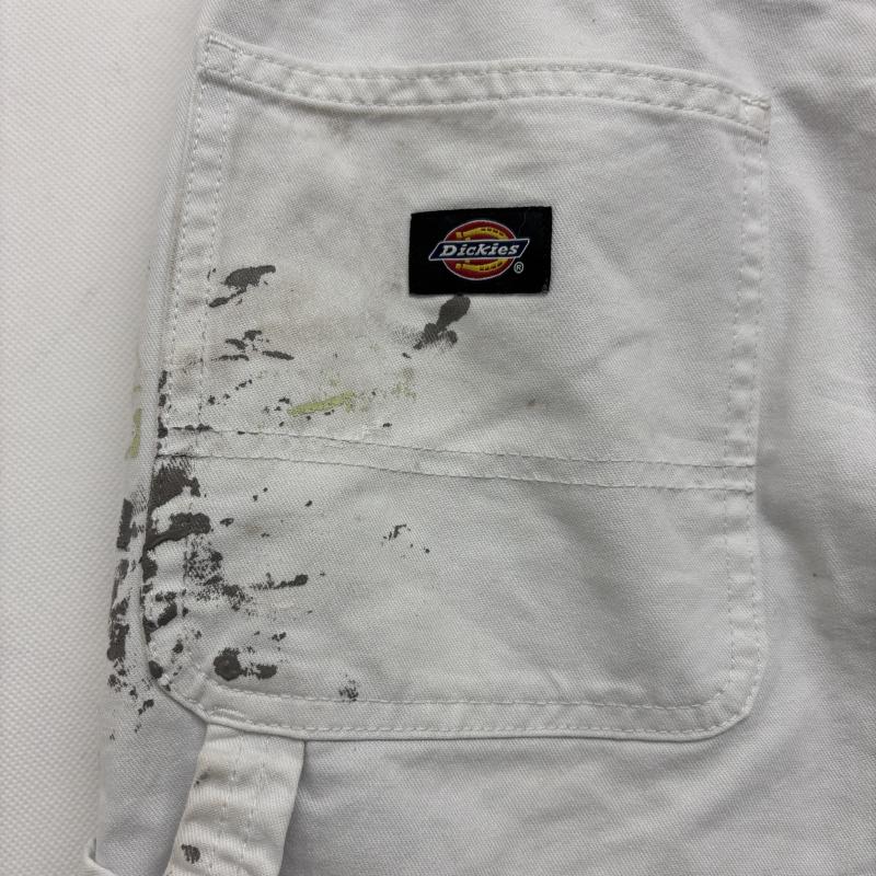 ディッキーズ Dickies パンツ ワークパンツ、ペインターパンツ SHERWIN WILLIAMS シャーウィン ウィリアムズ コラボ ペインターパンツ 30インチ 白 / ホワイト / white メンズ USED 古着 中古 50168272