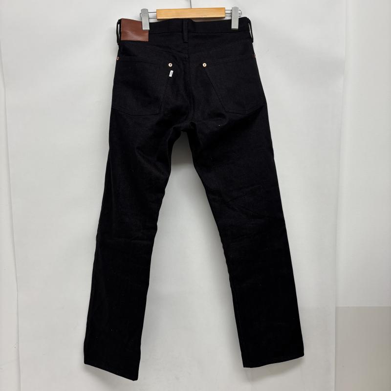 シュガーヒル SUGAR HILL パンツ デニム、ジーンズ TWISTED HEATHER DENIM PANTS STRAIGHT CUT 25330408 横糸赤 32インチ 黒 / ブラック / black X 赤 / レッド / red メンズ USED 古着 中古 50168276
