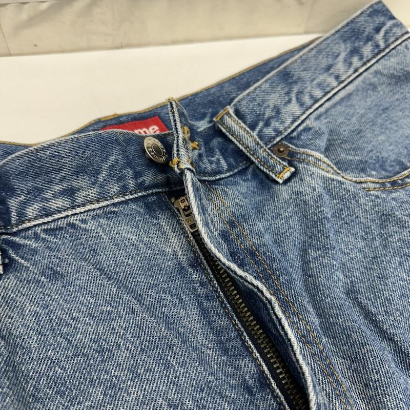 シュプリーム Supreme パンツ デニム、ジーンズ Baggy Jean バギー デニム パンツ クラシック ロゴ 36 インディゴ / インディゴ / Indigo メンズ USED 古着 中古 50168279