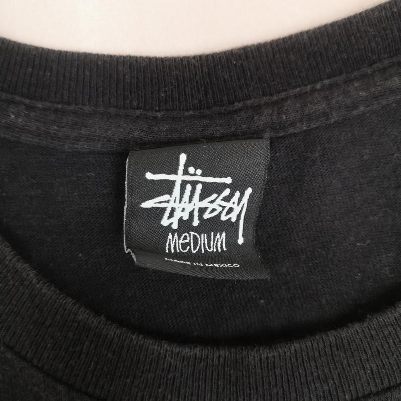 ステューシー STUSSY Tシャツ 半袖 DJ Stretch Armstrong フォト プリント Tシャツ カットソー M 黒 / ブラック / black メンズ USED 古着 中古 50168286