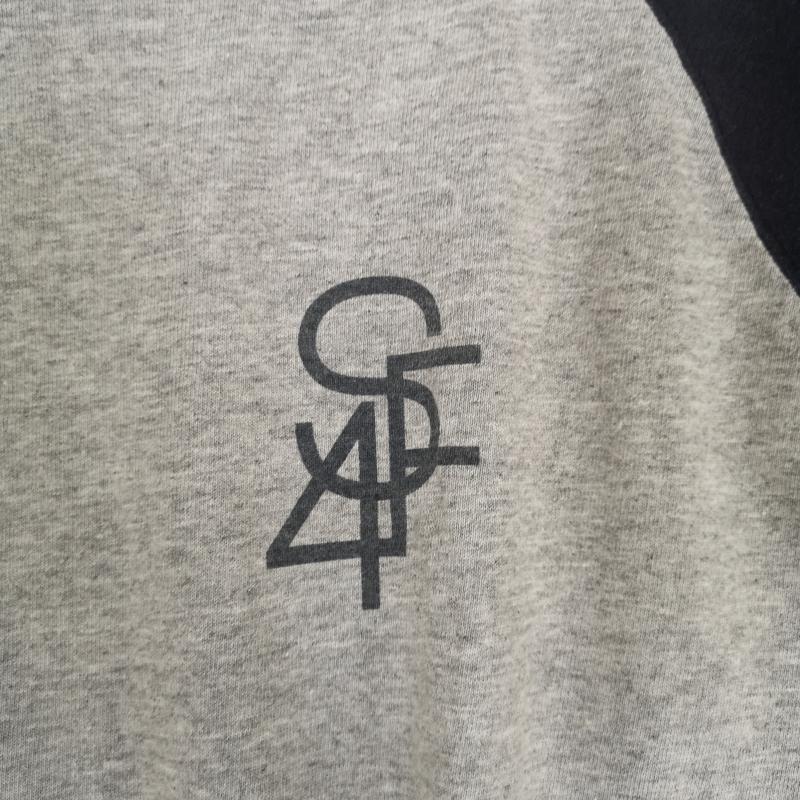 ステューシー STUSSY Tシャツ 七分袖 USA製 紺タグ OLD STUSSY ラグラン 七分丈 ロンT 灰 / グレー / gray メンズ USED 古着 中古 50168290