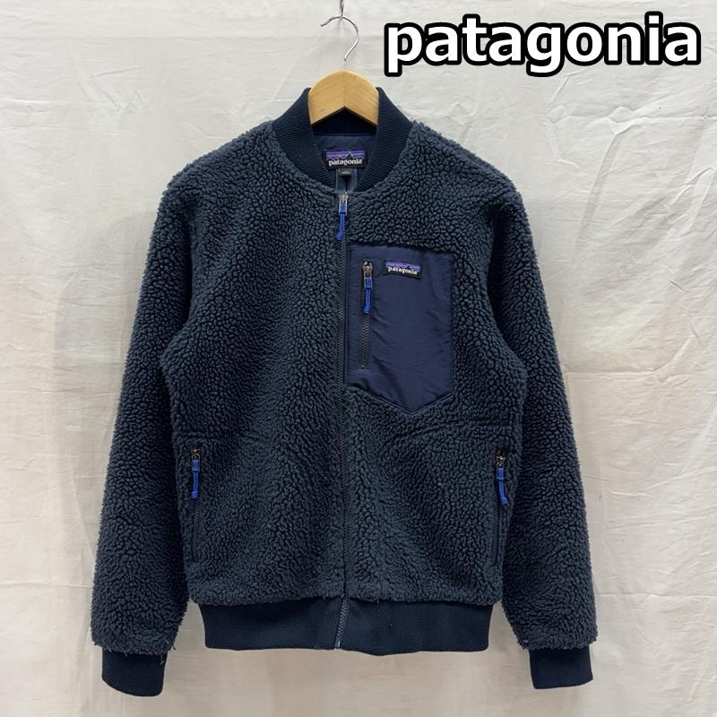 パタゴニア patagonia ジャケット、上着 ジャンパー、ブルゾン 19AW レトロX ボア フリース ボンバー ジャケット XS 紺 / ネイビー / navy メンズ USED 古着 中古 50168291