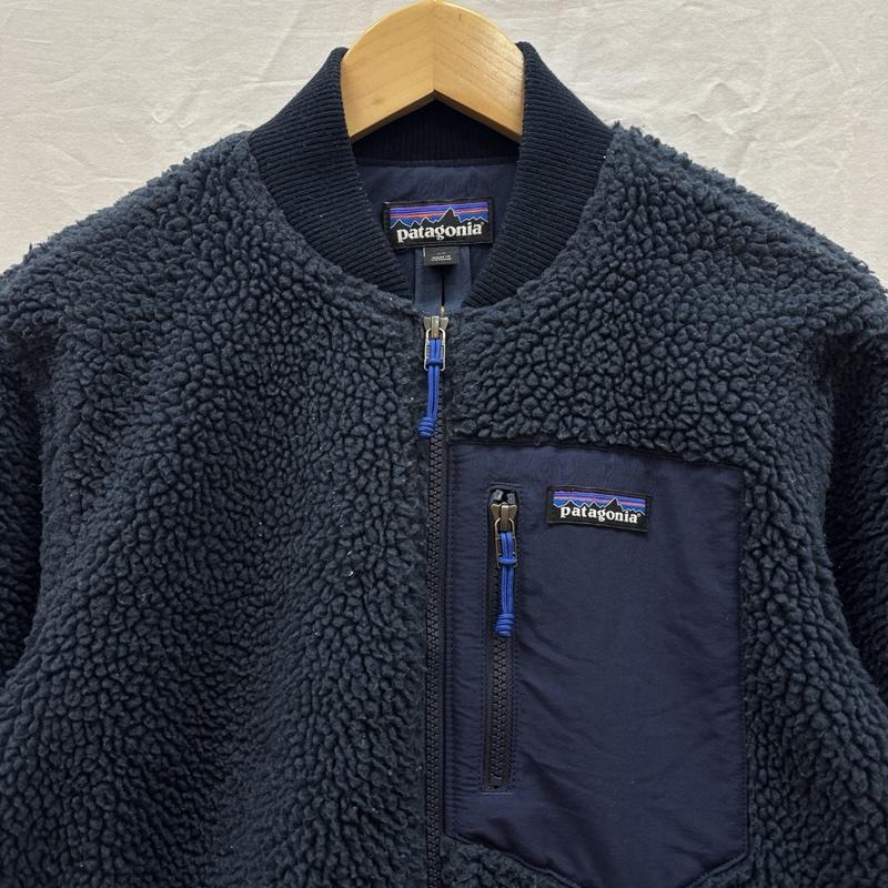 パタゴニア patagonia ジャケット、上着 ジャンパー、ブルゾン 19AW レトロX ボア フリース ボンバー ジャケット XS 紺 / ネイビー / navy メンズ USED 古着 中古 50168291