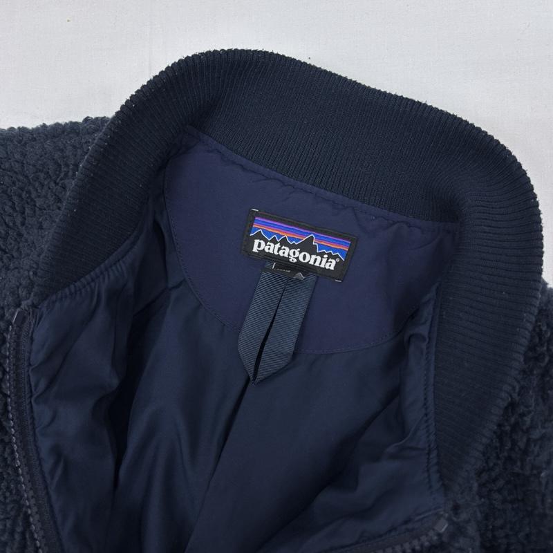 パタゴニア patagonia ジャケット、上着 ジャンパー、ブルゾン 19AW レトロX ボア フリース ボンバー ジャケット XS 紺 / ネイビー / navy メンズ USED 古着 中古 50168291