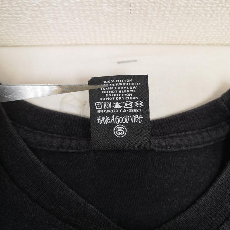 ステューシー STUSSY Tシャツ 半袖 NIKEコラボ The S&S Collection グラフィック プリント Tシャツ カットソー M 黒 / ブラック / black メンズ USED 古着 中古 50168299