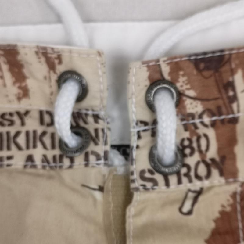 ステューシー STUSSY パンツ ショートパンツ 総柄 ハーフパンツ イージー ショート パンツ 36インチ 茶 / ブラウン / brown メンズ USED 古着 中古 50168300