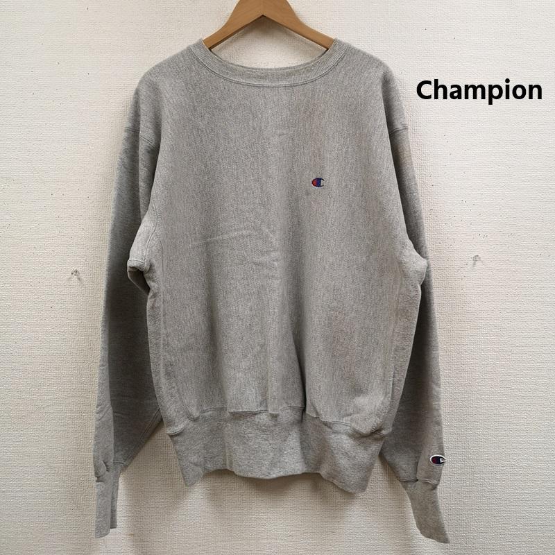チャンピオン Champion トレーナー 長袖 90s メキシコ製 リバースウィーブ トレーナー スウェット L 灰 / グレー / gray メンズ USED 古着 中古 50168302