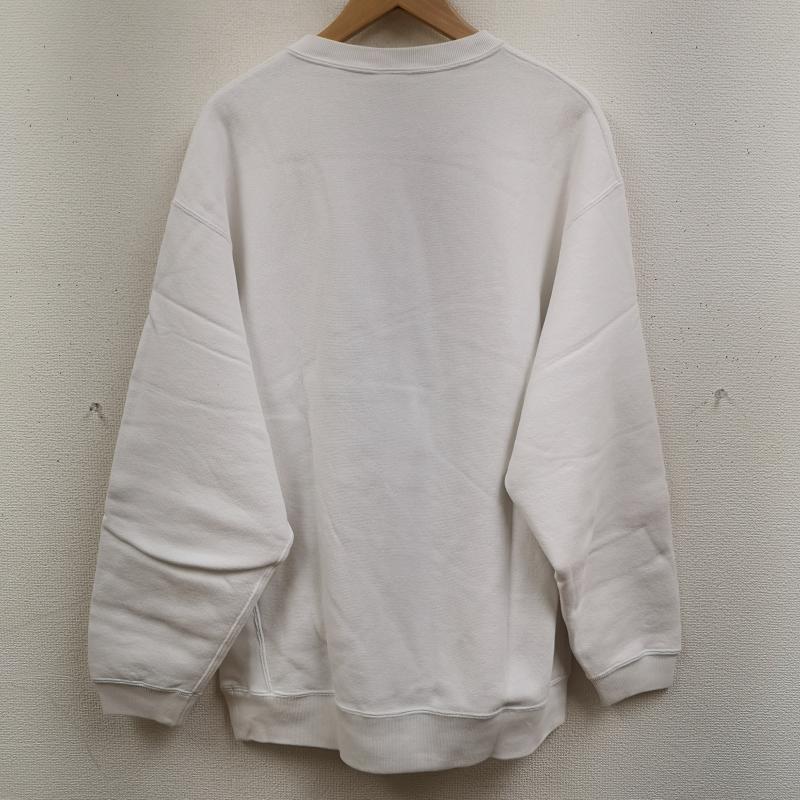 チャンピオン Champion トレーナー 長袖 REVERSE WEAVE ヘンリーネック スウェット トレーナー L 白 / ホワイト / white メンズ USED 古着 中古 50168303