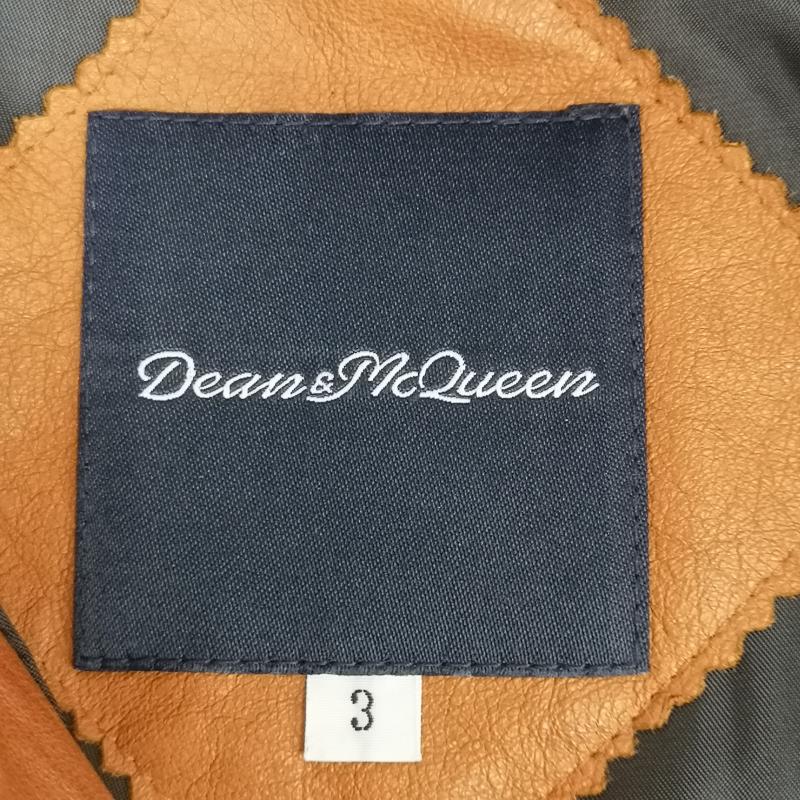 古着 USED ジャケット、上着 レザージャケット Dean＆McQueen ラムレザー ウエスタン シャツ ジャケット 3 茶 / ブラウン / brown メンズ USED 古着 中古 50168307
