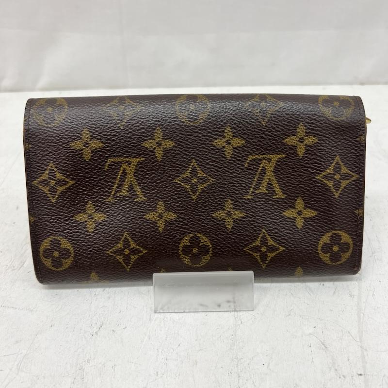 ルイヴィトン LOUIS VUITTON 財布 長財布 モノグラム ポルトモネ クレディ 長財布 M61725 CA0967 - レディース USED 古着 中古 50168316