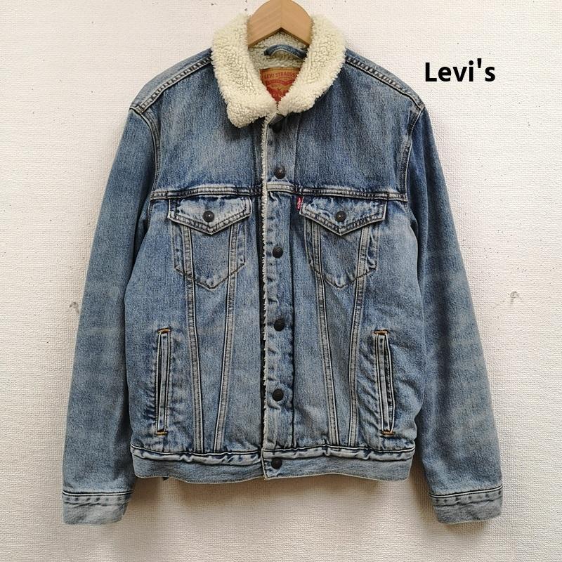 リーバイス Levi s ジャケット、上着 ジャケット、ブレザー TYPE III シェルパ トラッカー ボア ジャケット M インディゴ / インディゴ / Indigo メンズ USED 古着 中古 50168317