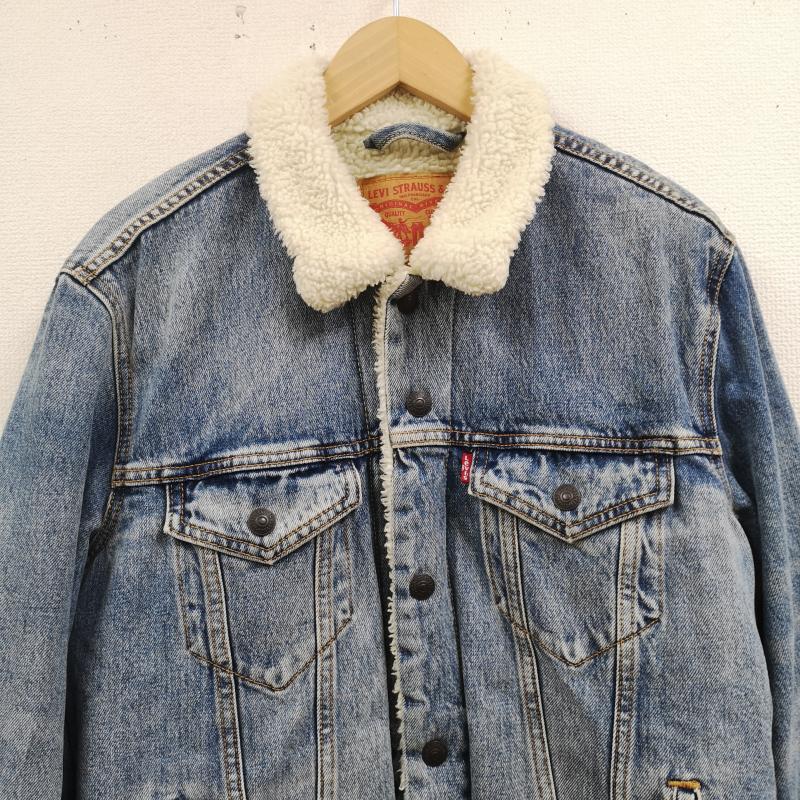 リーバイス Levi s ジャケット、上着 ジャケット、ブレザー TYPE III シェルパ トラッカー ボア ジャケット M インディゴ / インディゴ / Indigo メンズ USED 古着 中古 50168317