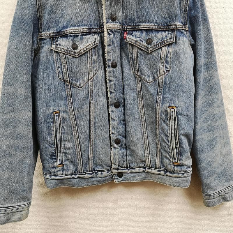 リーバイス Levi s ジャケット、上着 ジャケット、ブレザー TYPE III シェルパ トラッカー ボア ジャケット M インディゴ / インディゴ / Indigo メンズ USED 古着 中古 50168317
