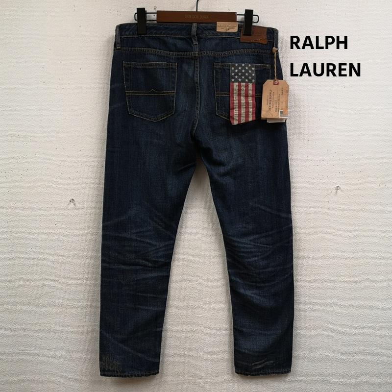 ラルフローレン RALPHLAUREN パンツ デニム、ジーンズ DENIM & SUPPLY 星条旗 ストレート デニム パンツ 28インチ インディゴ / インディゴ / Indigo レディース USED 古着 中古 50168318
