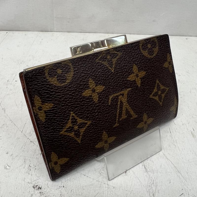 ルイヴィトン LOUIS VUITTON 財布 コンパクト財布 USA限定 モノグラム がま口 コインケース - レディース USED 古着 中古 50168319