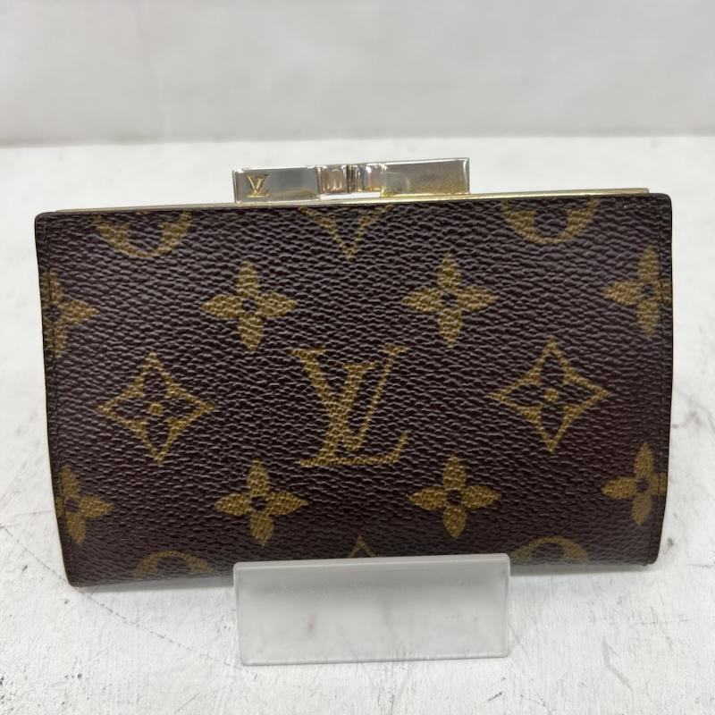 ルイヴィトン LOUIS VUITTON 財布 コンパクト財布 USA限定 モノグラム がま口 コインケース - レディース USED 古着 中古 50168319