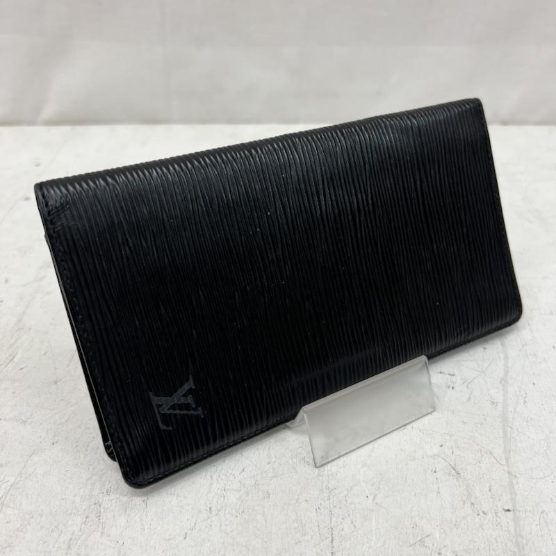 ルイヴィトン LOUIS VUITTON 財布 長財布 エピ ポルトカルトクレディ 長財布 M63212 - 黒 / ブラック / black メンズ USED 古着 中古 50168320