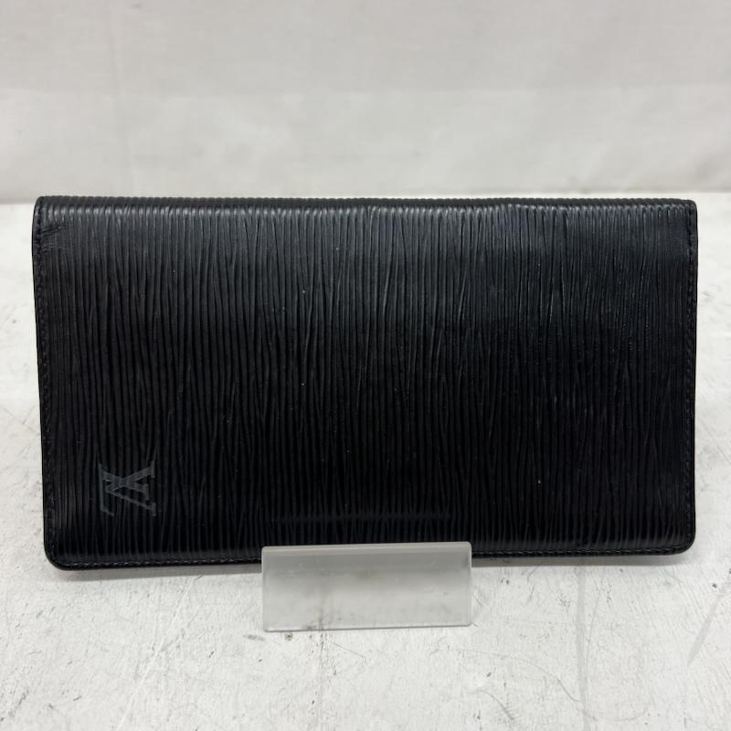 ルイヴィトン LOUIS VUITTON 財布 長財布 エピ ポルトカルトクレディ 長財布 M63212 - 黒 / ブラック / black メンズ USED 古着 中古 50168320