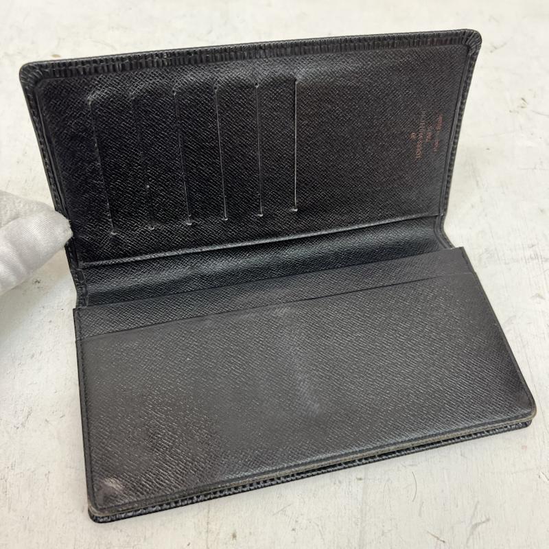 ルイヴィトン LOUIS VUITTON 財布 長財布 エピ ポルトカルトクレディ 長財布 M63212 - 黒 / ブラック / black メンズ USED 古着 中古 50168320