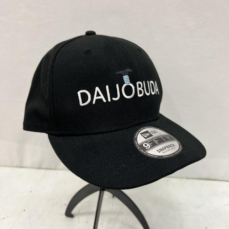 ニューエラ NEW ERA 帽子 キャップ 志村けんの大爆笑展 コラボ だいじょうぶだぁ キャップ - 黒 / ブラック / black メンズ USED 古着 中古 50168322