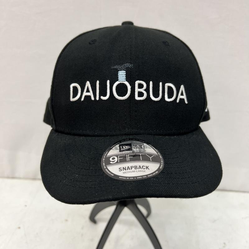 ニューエラ NEW ERA 帽子 キャップ 志村けんの大爆笑展 コラボ だいじょうぶだぁ キャップ - 黒 / ブラック / black メンズ USED 古着 中古 50168322
