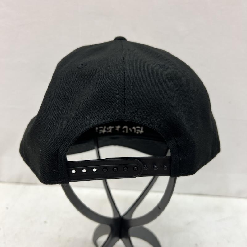 ニューエラ NEW ERA 帽子 キャップ 志村けんの大爆笑展 コラボ だいじょうぶだぁ キャップ - 黒 / ブラック / black メンズ USED 古着 中古 50168322