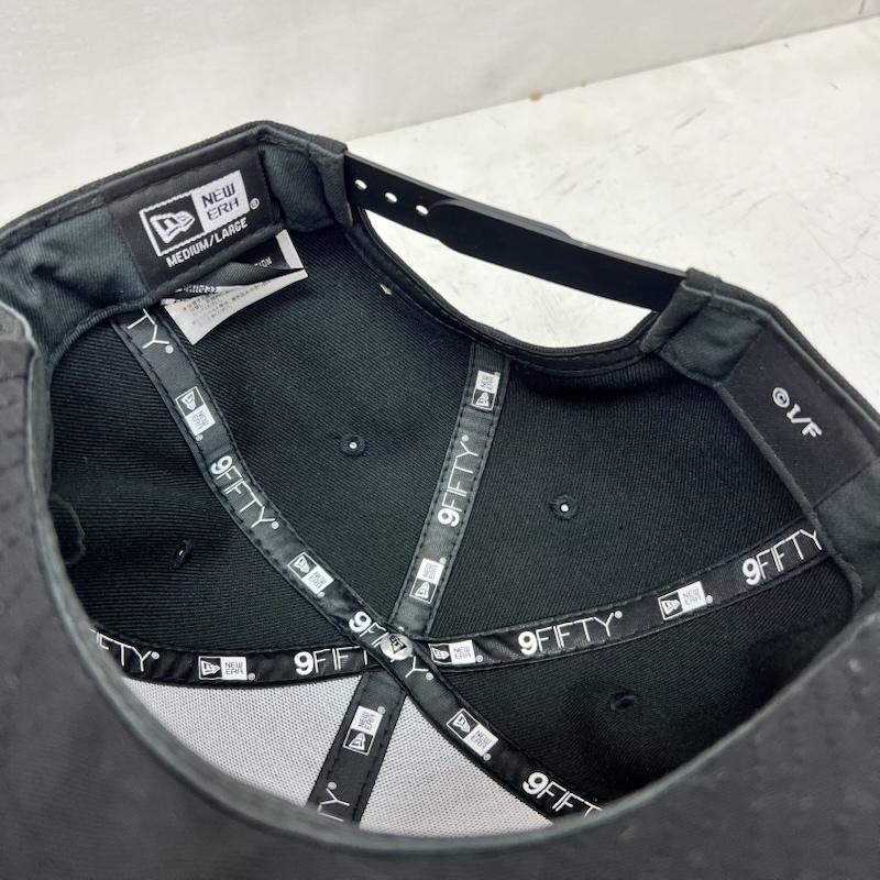 ニューエラ NEW ERA 帽子 キャップ 志村けんの大爆笑展 コラボ だいじょうぶだぁ キャップ - 黒 / ブラック / black メンズ USED 古着 中古 50168322