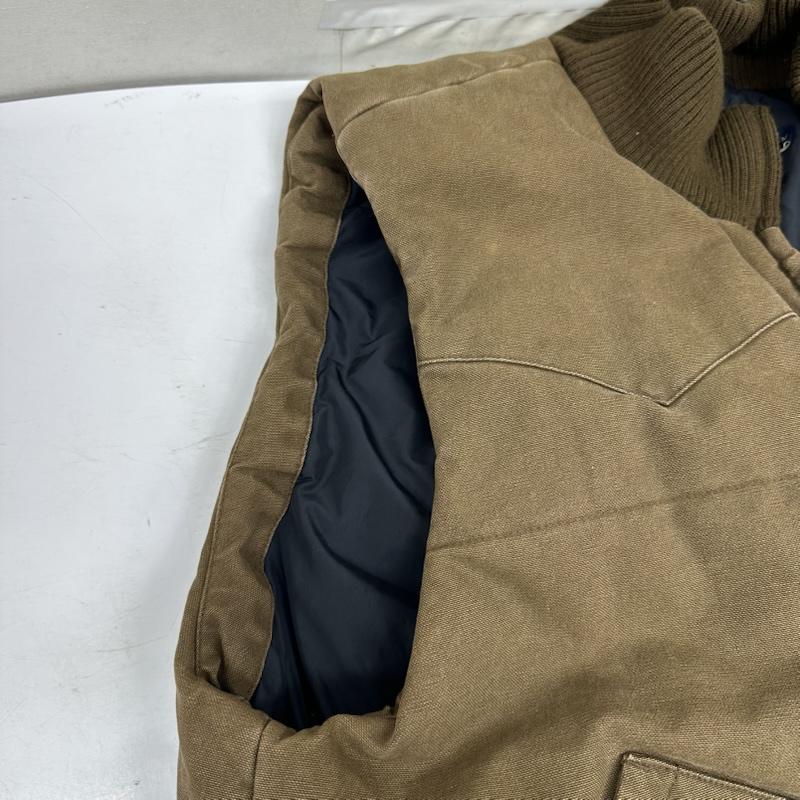 ポロスポーツラルフローレン POLOSPORT ジャケット、上着 ダウンベスト 90s POLO SPORT ダウン ベスト M 茶 / ブラウン / brown メンズ USED 古着 中古 50168331