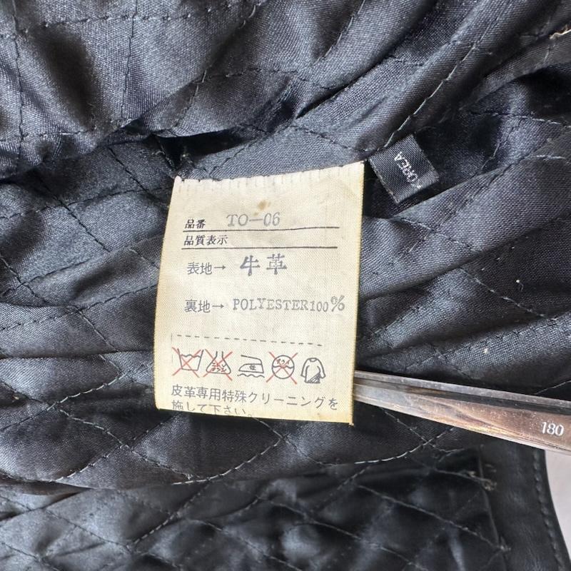 ハーレーダビッドソン Harley-Davidson ジャケット、上着 ライダース ダブル ライダース レザー ジャケット L 黒 / ブラック / black メンズ USED 古着 中古 50168332