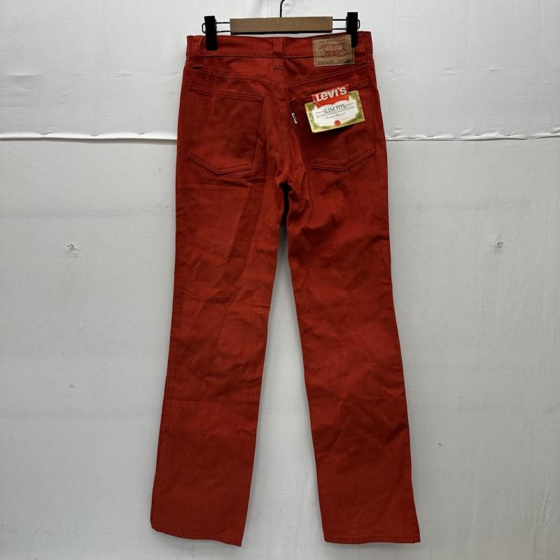 リーバイス Levi s パンツ デニム、ジーンズ 70s モールスキン スリム パンツ デッドストック 518-62-25 29インチ 赤 / レッド / red メンズ USED 古着 中古 50168335