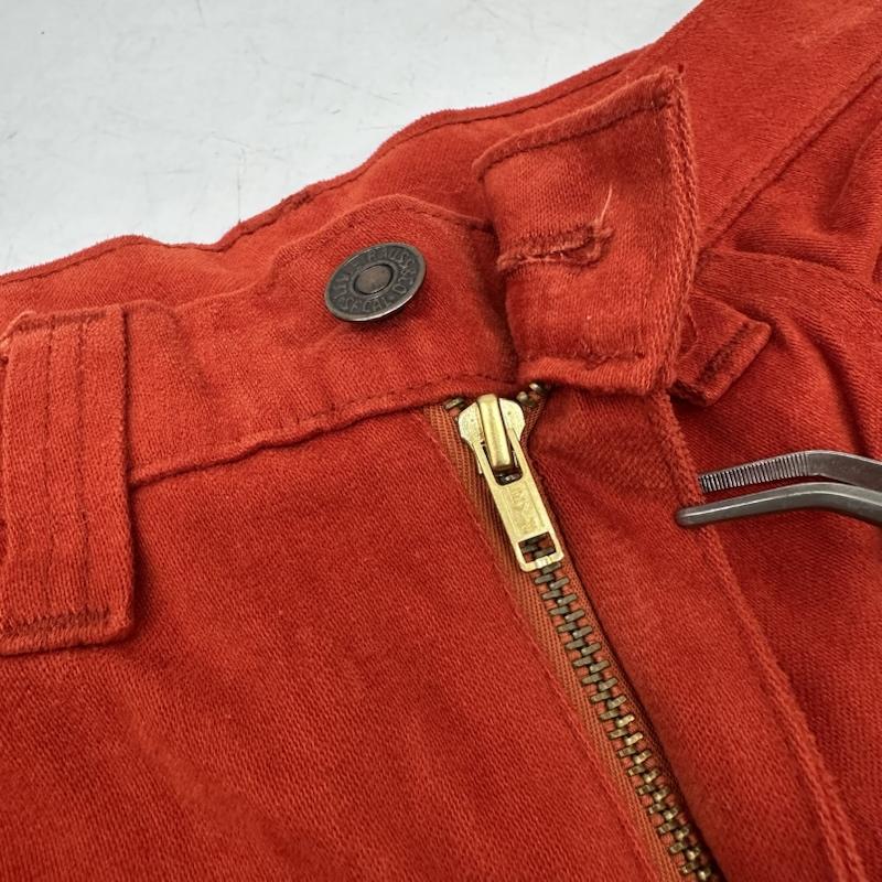 リーバイス Levi s パンツ デニム、ジーンズ 70s モールスキン スリム パンツ デッドストック 518-62-25 29インチ 赤 / レッド / red メンズ USED 古着 中古 50168335